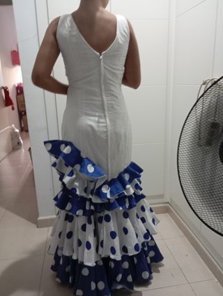 Traje Flamenca Gitana Sevillana