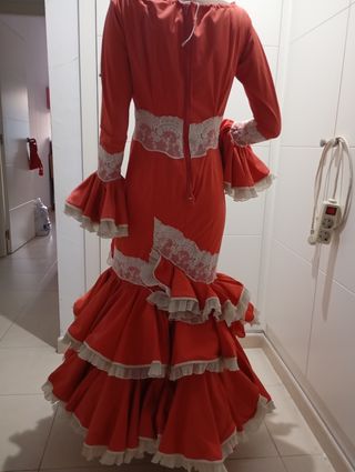 Traje Flamenca Gitana Sevillana