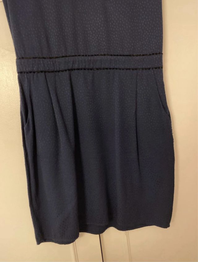 Vestido azul marino ICode