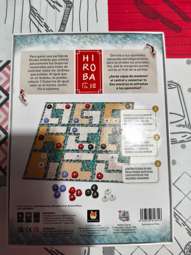 Juego de mesa Hiroba