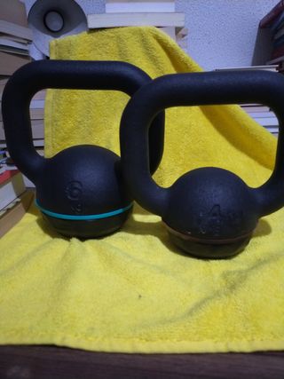 2 Pesas Kettlebell
