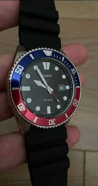 Casio Duro Pepsi MDV-107-1A3VEF
