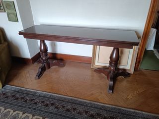 Mesa de comedor extensible madera
