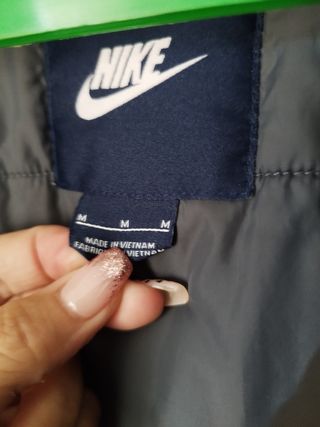 Cazadora Nike Talla M Negra
