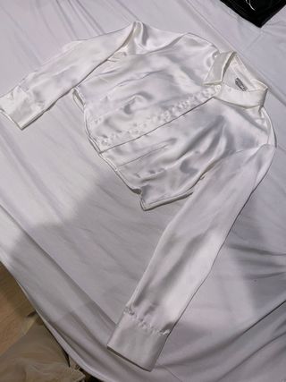 Blusa Stradivarius Blanca