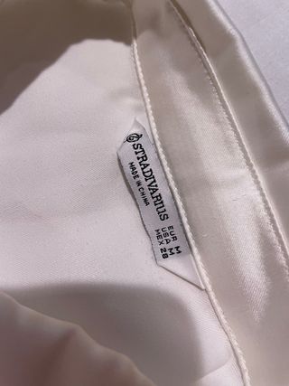 Blusa Stradivarius Blanca