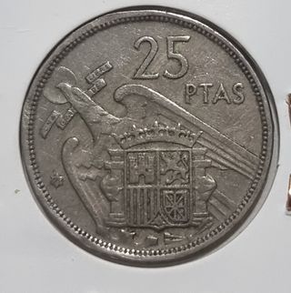 Moneda Francisco Franco 1957