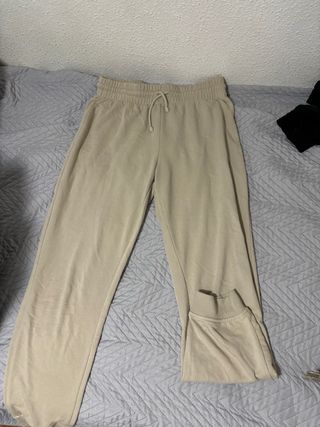 Pack Pantalones Chándal Marrón, beige y Negro