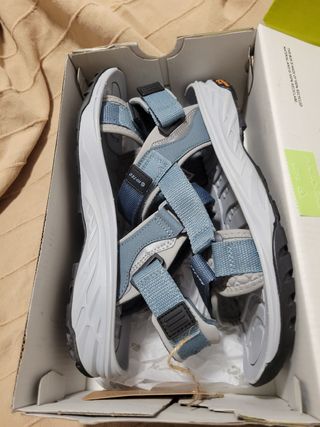 Sandalias Hi-Tec Agua Cómodas Azul/Gris