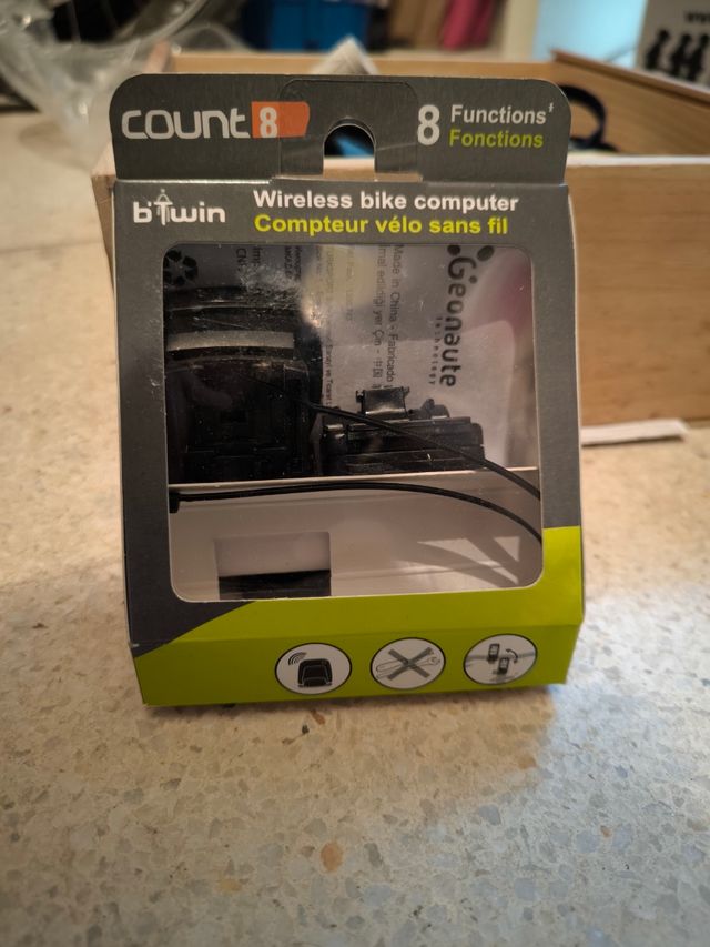Cuentakilometros Inalámbrico Btwin Count 8