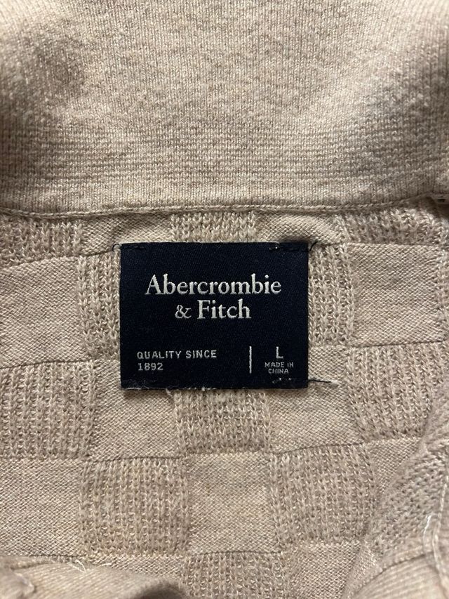 Maglioncino Abercrombie & Fitch Beige Taglia L