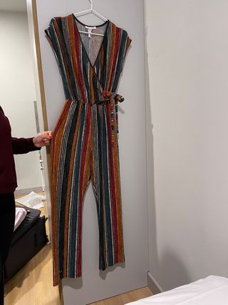 Mono elegante estampado rayas