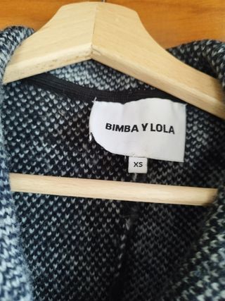 Cárdigan Bimba y Lola XS Houndstooth Oversize