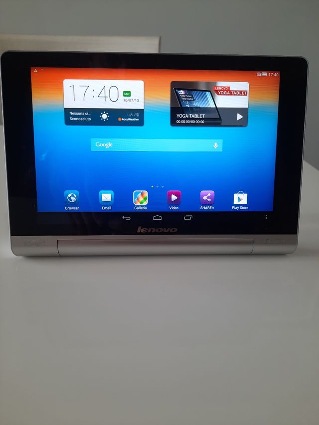 Lenovo Yoga Tab 8 - Argento
