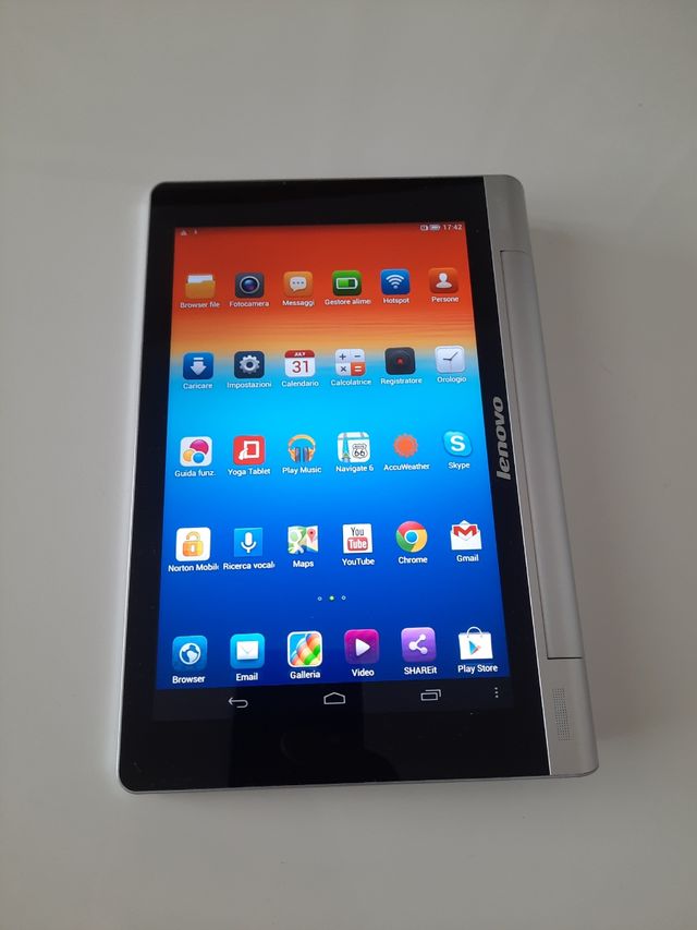 Lenovo Yoga Tab 8 - Argento