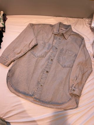 Camisa Vaquera Zara Talla S