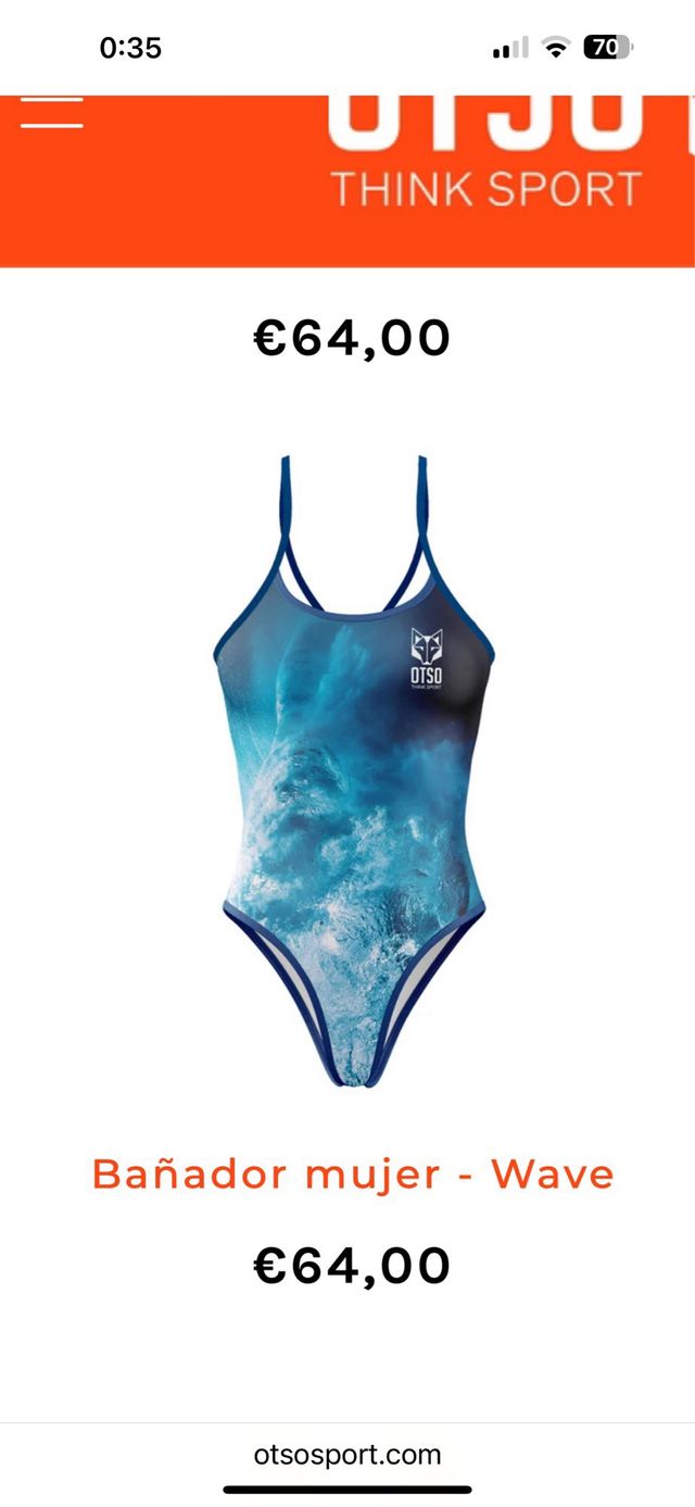 Bañador deportivo OTSO