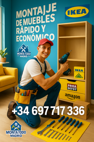 Montador de muebles IKEA manitas