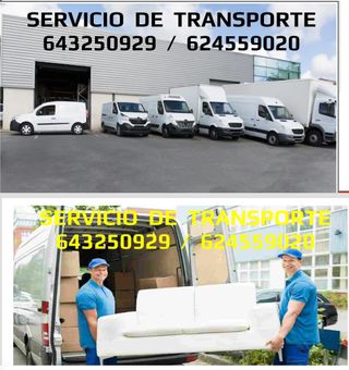 Servicio de transporte y mudanzas CORUÑA y alreded