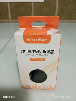 Bocina Alarma Bicicleta Wind & Moon WT07S