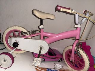 Bicicleta infantil rosa