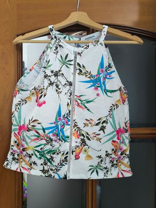 Blusa Morgan de Tol con Estampado Floral L