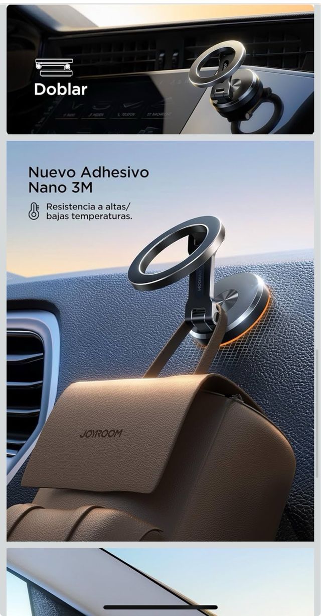 Soporte magnético móvil pagable para coche