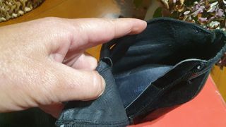 Botines piel estilo campero.