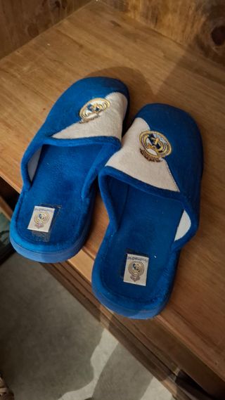 Chanclas Real Madrid Azul y Blanco