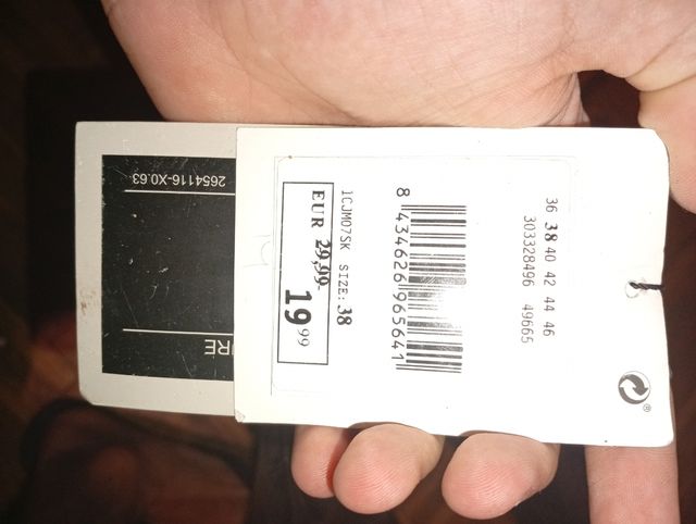 Pantalón vaquero Inside negro