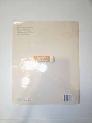 Libro Biología y Geología 3º ESO