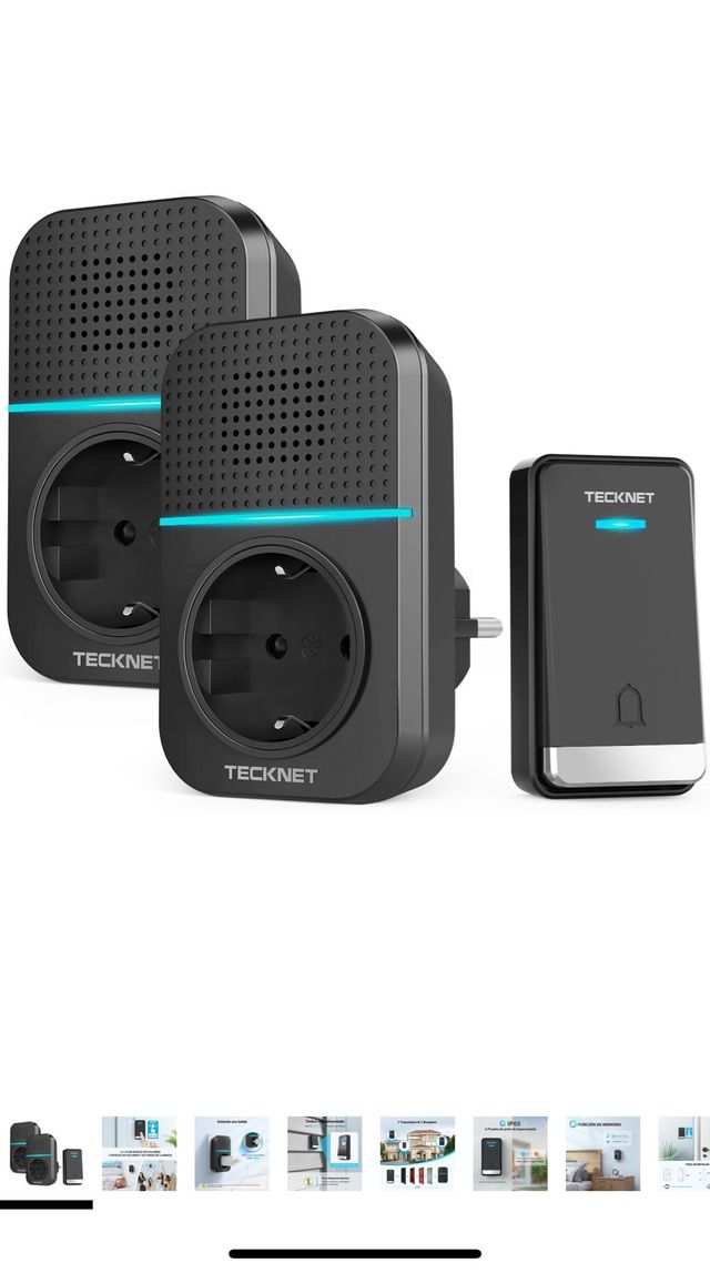 timbre inalámbrico- Tecknet Doorbell