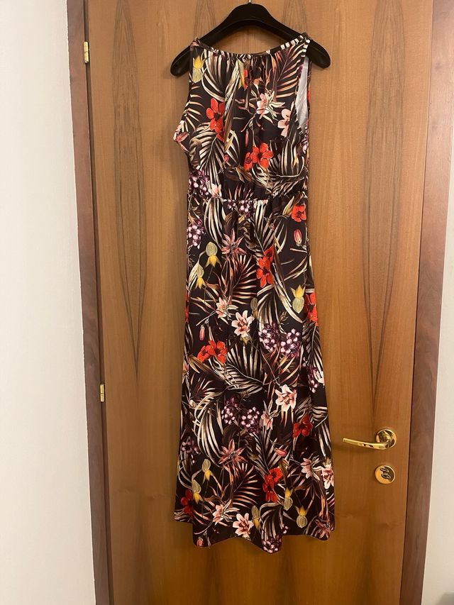 Abito midi floreale