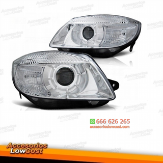 Faros delanteros con regulación eléctrica para S