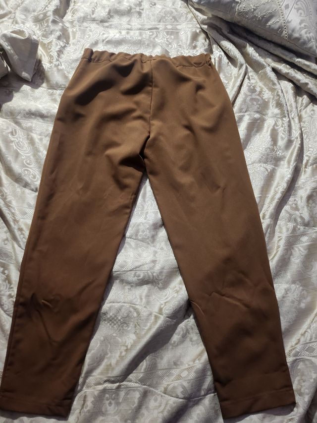 Pantalone donna marrone