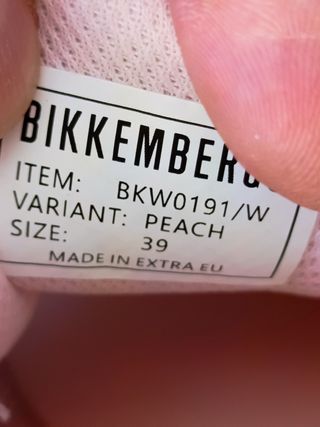 Zapatillas Bikkembergs rosas y plateadas