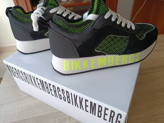 Zapatillas Bikkembergs Negras y Verdes