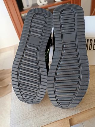 Zapatillas Bikkembergs Negras y Verdes