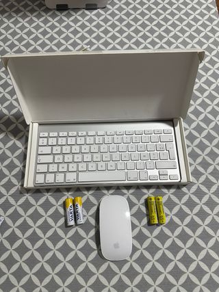 Lote Teclado y Ratón Apple Magic /AZERTY