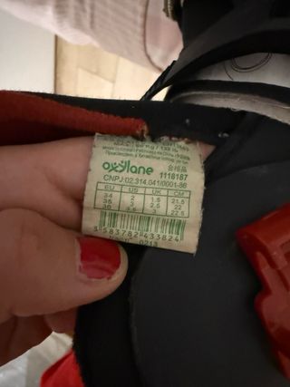 Patines en línea Oxelo negros