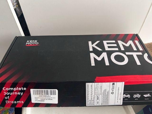 Espejo Moto KEMIMOTO 22mm