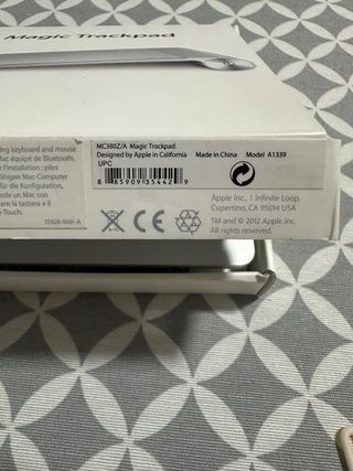 Apple Magic Trackpad Plata