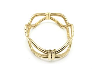 brazalete oro 18k