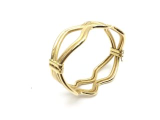 brazalete oro 18k