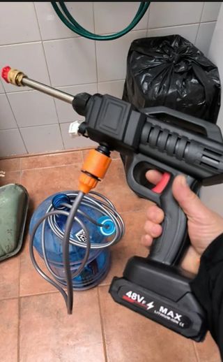Pistola de agua a presión 48V