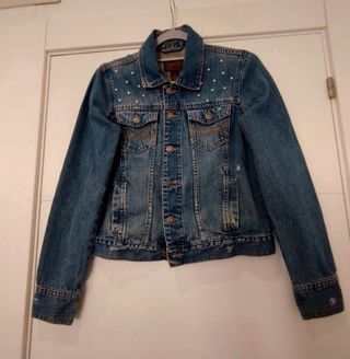 Chaqueta Vaquera Perlas Talla M