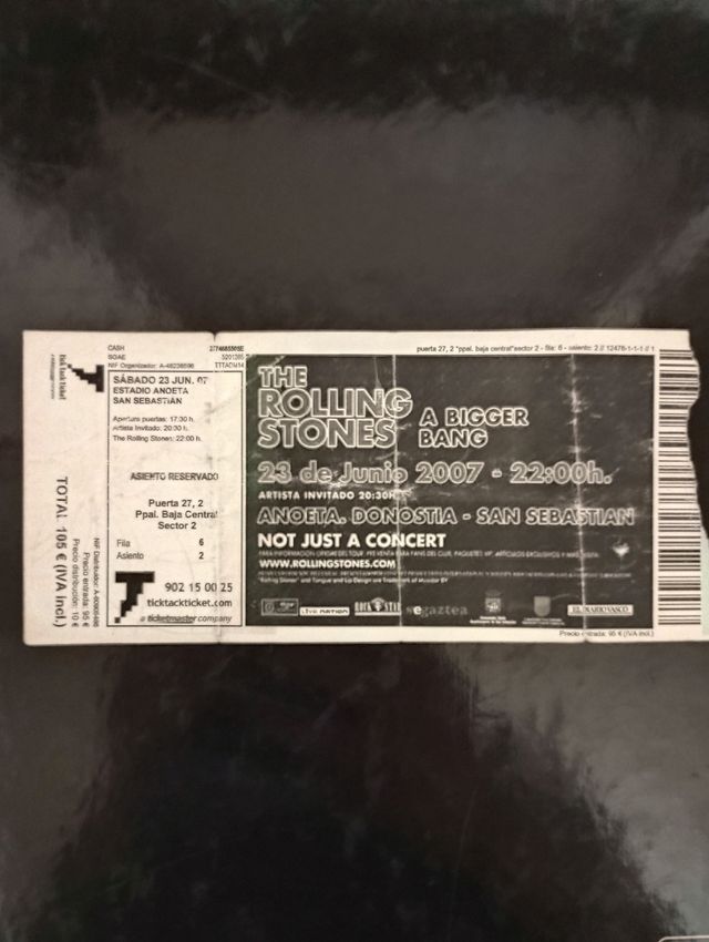🇬🇧The Rolling Stones, Donostia-San Sebastián2007
