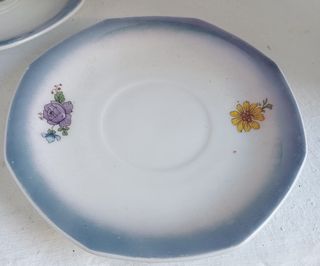 Antiguo juego de café de porcelana