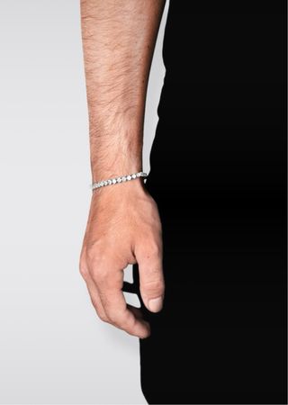 Bley Lunati Pulsera Tenis CZ Plata