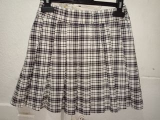 Falda de cuadros XS/34